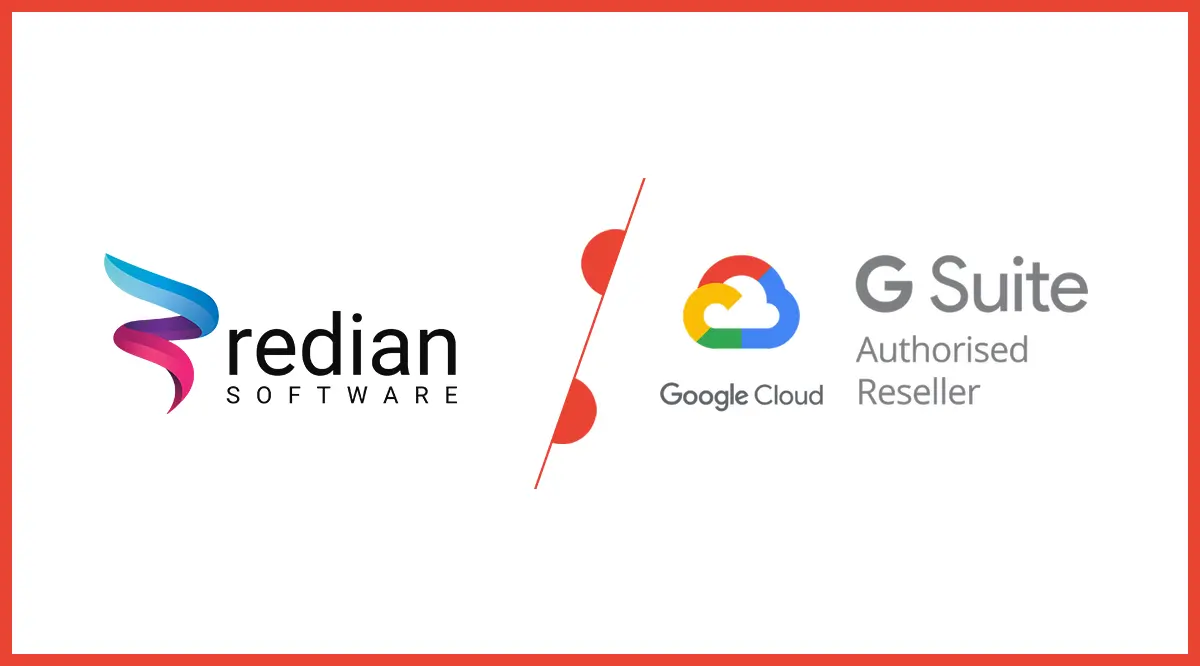 Redian Software is official Google Cloud G Suite Partner