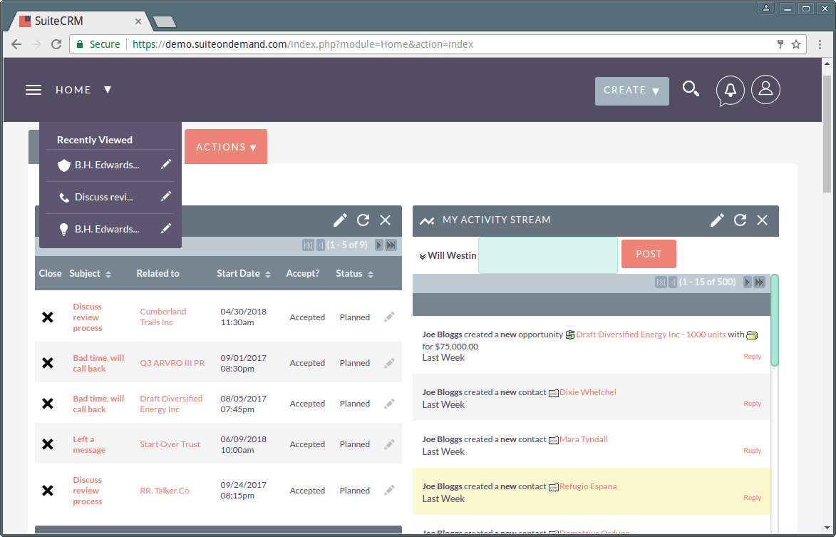 SuiteCRM - the Best Open-Source CRM