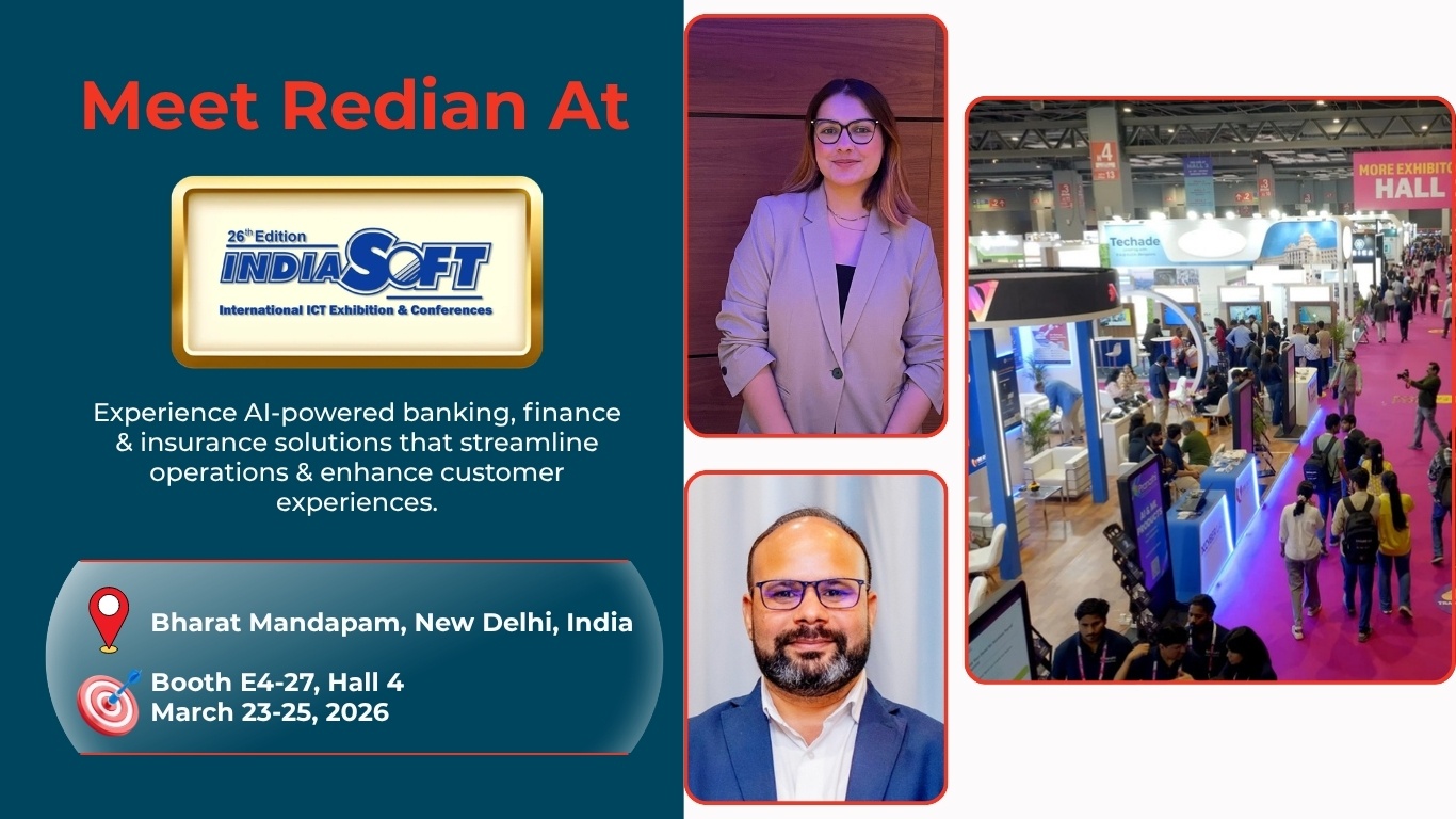 IndiaSoft 2026 — meet Redian Software at Booth E4-27