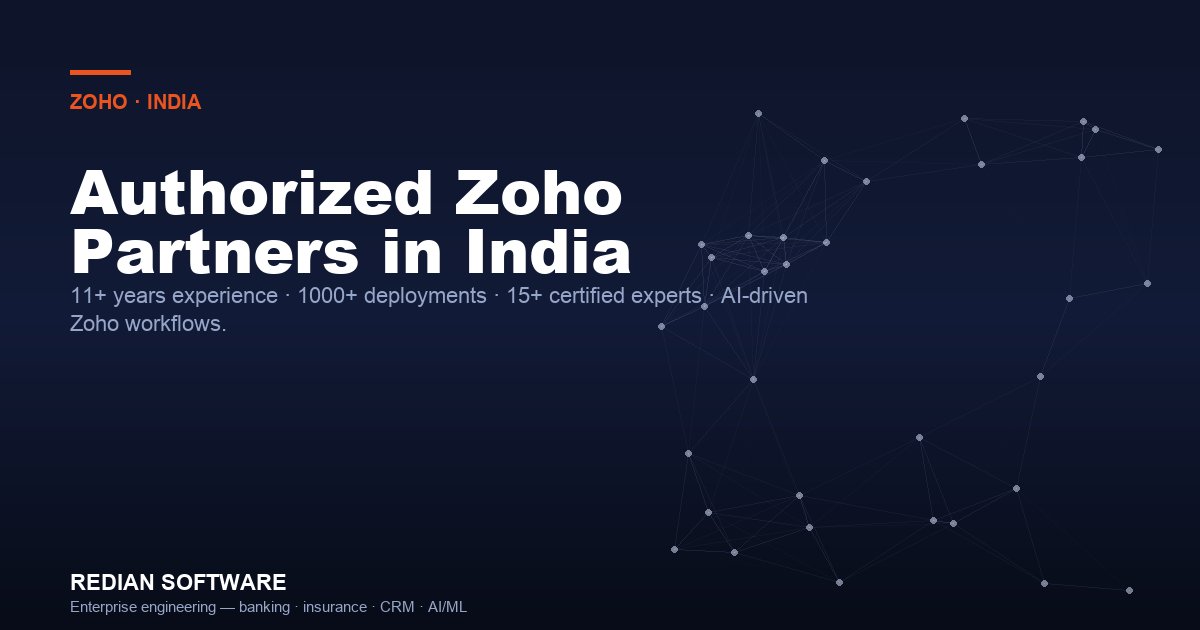 Authorized Zoho Partners in India | 15+ Certified Experts