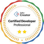 Professional Zoho Developers specializing in custom app development using Zoho Creator. Certified experts providing top-tier Zoho consulting and support.